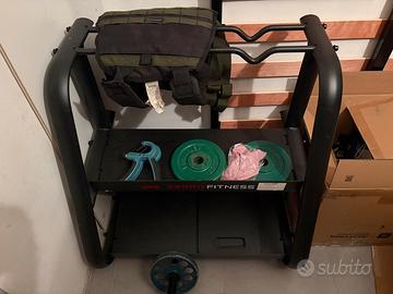 Rastrelliera porta pesi ZERRO Fitness 400 kg