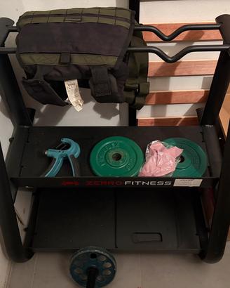 Rastrelliera porta pesi ZERRO Fitness 400 kg