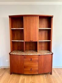 Armadio Credenza di legno e marmo