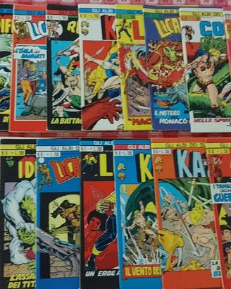 Gli albi dei Super-Eroi edizione Corno