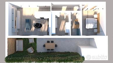 In residence 4 vani + terrazzo + terrazzo