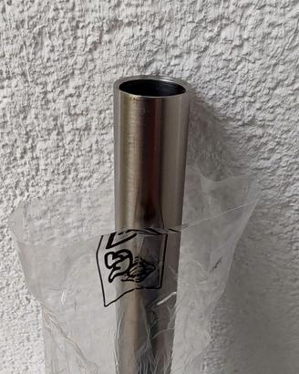 tubi inox satinati cm. 101 x 1,6 spessore 1,5 mm.