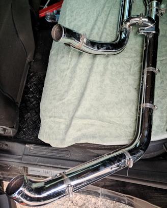 Marmitta scarico per Harley Davidson Softail Delux