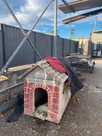 Cuccia per cani in cemento