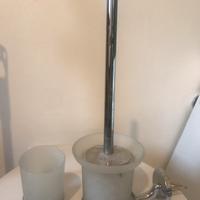 Portascopino e portaspazzolino - arredo bagno