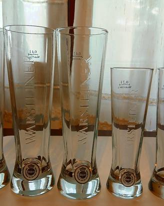 Set 5 Bicchieri Warsteiner Pilsner 