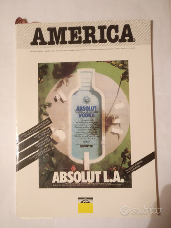 America Riviste rare pubblicitarie, usato usato  Parma