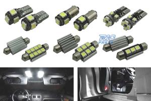 KIT 14 LAMPADE LED INTERNE PER MERCEDES CLASSE C C