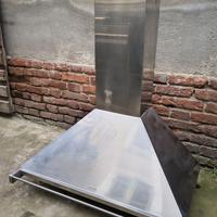 Cappa Inox 90cm Smeg Acciaio Semi Professionale