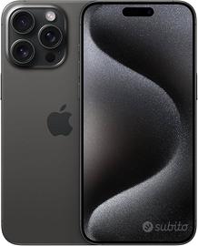 Apple iPhone 15 Pro Max 512GB Titanio Nero