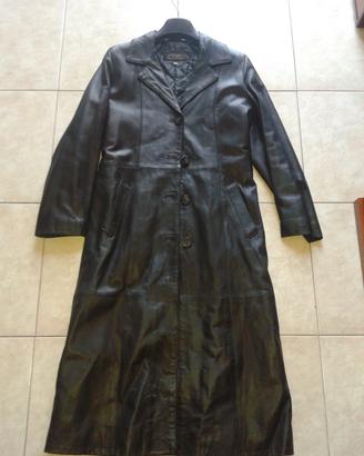 Giaccone in vera pelle da donna 