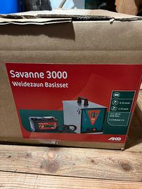 Batteria con pannello solare mobile per recinzioni