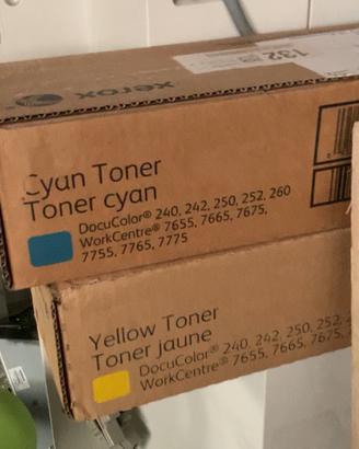 Toner xerox DocuColor® WorkCentre cyan o magenta