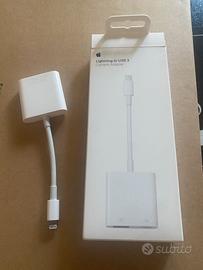 Adattatore per fotocamere Lightning-USB 3
