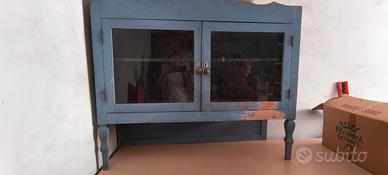 Vetrinetta in ciliegio anni '50