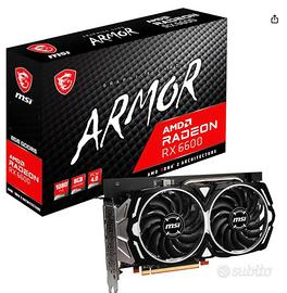 Scheda grafica  Radeon rx 6600 8 gb