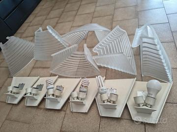 Lampade Artemide vetro di murano spesso Vintage