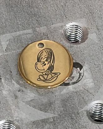 ciondolo Charm Ostrichetta Alice nel paese delle m