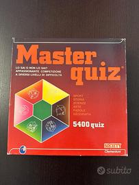 Master Quiz - Gioco da tavolo anni '80