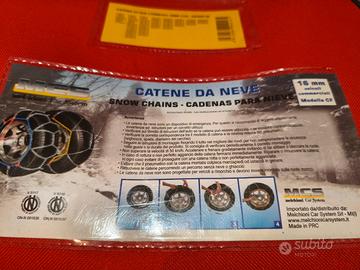 Catene NUOVE 16mm per camper furgone 4X4 CF1638
