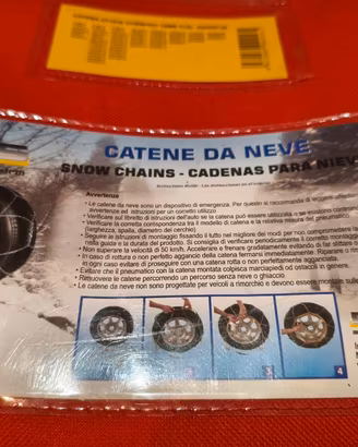 Catene NUOVE 16mm per camper furgone 4X4 CF1638