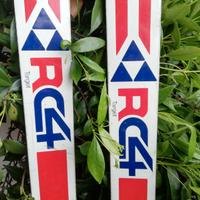 Sci Fischer RC4 anni '80-'90 con attacchi Salomon