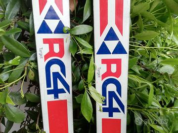 Sci Fischer RC4 anni '80-'90 con attacchi Salomon