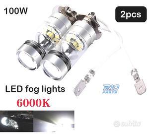 KIT DI LAMPADE ANABBAGLIANTI A LED 9003-H4 100W CA