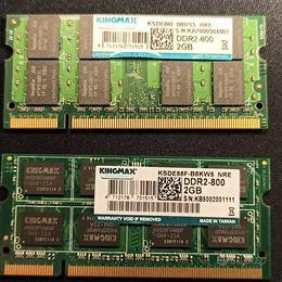 RAM soddim DDR2-800 2x2GB KINGMAX