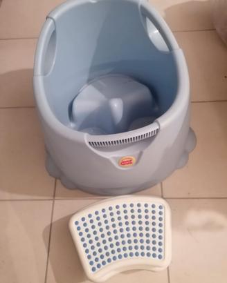 VASCHETTA BAGNO PER BAMBINO + ALZATINA
