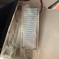 2 lampade led luce Targa bianca alta luminosità