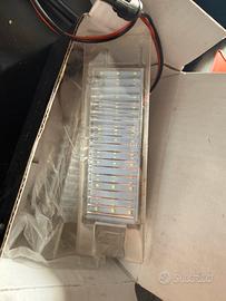 2 lampade led luce Targa bianca alta luminosità