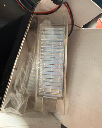 2 lampade led luce Targa bianca alta luminosità