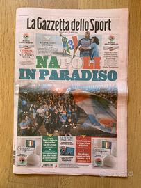 Gazzetta dello sport Napoli campione
