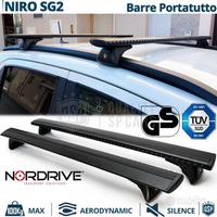 Barre Portatutto per Kia Niro in Alluminio Nero