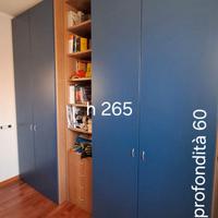 mobile camera sereno design 4 ante+libreria