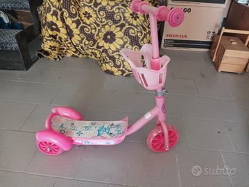 monopattino più bici bambini