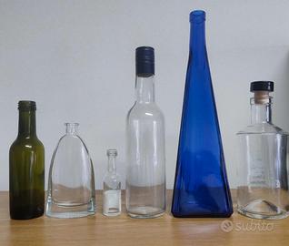 Bottiglie in vetro vari formati
