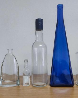 Bottiglie in vetro vari formati