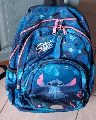Zaino e astuccio Stitch elementari/medie