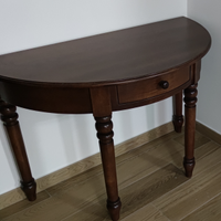 Tavolo mezzo tondo, consolle, porta tv