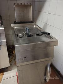 friggitrice professionale a gas 