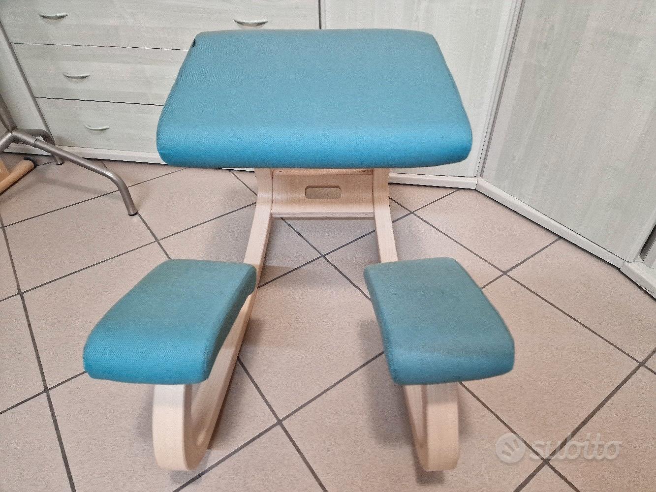 Sedia ergonomica posturale legno e tessuto - Arredamento e Casalinghi In  vendita a Alessandria