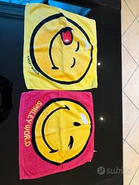 2 panni cucina Smiley Benetton