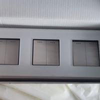 Interruttori BSEED doppio 2 vie  Vetro temperato