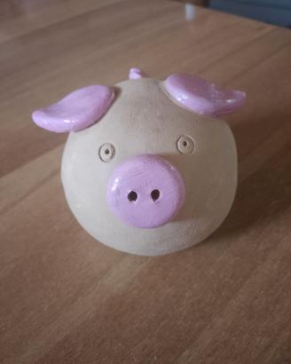 maialino ceramica artigianale 