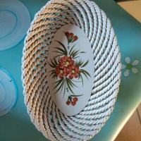 Alzatina Vero Vintage fiorito multicolore 