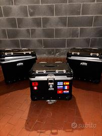 Valige Alluminio touratech KTM + Top Case