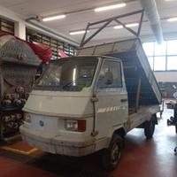 Piaggio Ape poker cassone ribaltabile da restauro