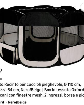 Recinto box animali